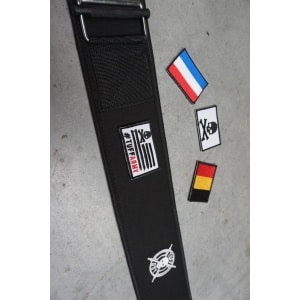 Tuff Guy - Black Nylon PRO Lifting Belt - Gewichthef Riem - Geschikt voor Functional Fitness, Olympisch Gewichtheffen en CrossFit - XS