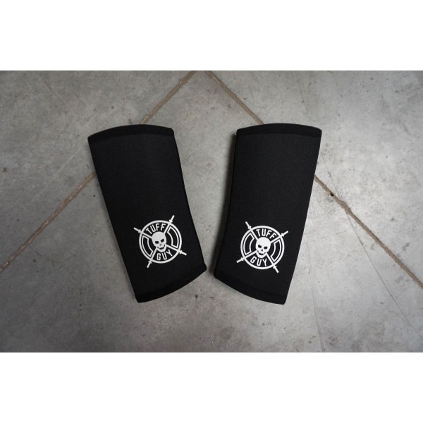 Tuff Guy - Professionele Elbow Sleeves -Maat S -7mm- Heavy Duty Support en Hulp bij Fitness, Bodybuilding, Powerlifting, Gewichtheffen en Crossfit