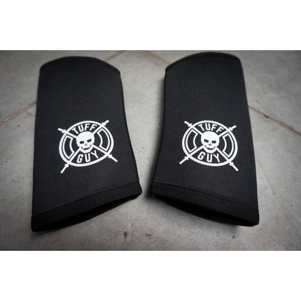 Tuff Guy - Professionele Elbow Sleeves -Maat XS -7mm- Heavy Duty Support en Hulp bij Fitness, Bodybuilding, Powerlifting, Gewichtheffen en Crossfit
