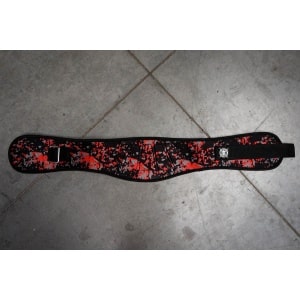 Tuff Guy - Red Digital Camo Nylon Lifting Belt - Gewichthef Riem - Geschikt voor Fitness en CrossFit - Medium