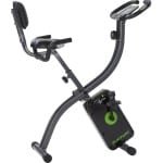 Tunturi Cardio Fit B25 X Bike - Hometrainer met rugleuning - Fitnessfiets opvouwbaar - 8 weerstandsniveaus - Tablethouder