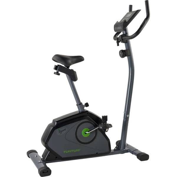 Tunturi Cardio Fit B40 Hometrainer - 8 weerstandsniveaus - Voorzien van tablethouder en transportwielen - Fitnessfiets met lage instap