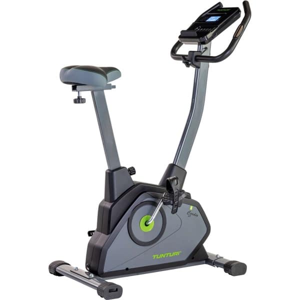 Tunturi Cardio Fit E35 Hometrainer - Ergometer - Bluetooth - fitness fiets met 12 trainingsprogramma's - Comfort plus zadel - Hartslagfunctie - Incl. Trainings app