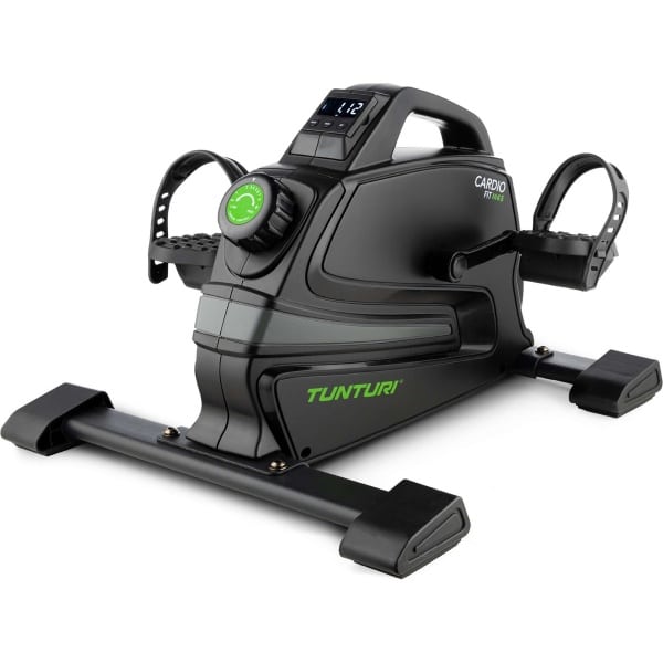 Tunturi Cardio Fit M45 Stoelfiets - Hometrainer - Uitneembare bluetooth monitor - Minibike 8 weerstanden - Fietstrainer magnetisch geremd - Bureaufiets - Incl. Trainings app