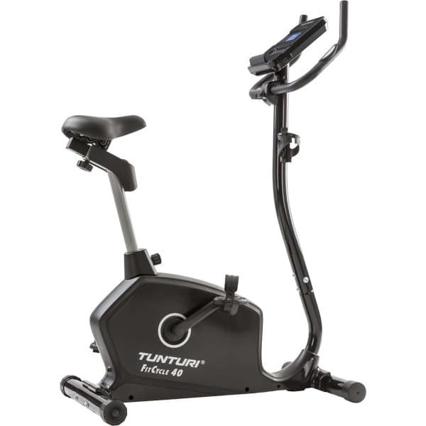 Tunturi Hometrainer FitCycle 40i - Hometrainer fiets - Thuis fitnessfiets - Bluetooth - 16 Weerstandsniveaus - 23 Programma's - Hartslagsensoren - Incl. fitness app