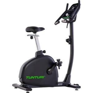 Tunturi Signature E60 Hometrainer - Ergometer & Servomotor - Bluetooth - Fitnessfiets met 26 trainingsprogramma's - Lage instap - Verzwaarde pedalen- Comfort plus zadel