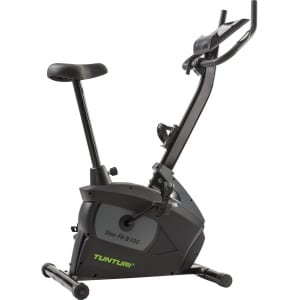 Tunturi Star Fit B100 Hometrainer - Fitnessfiets voor thuis met Ergometer - 16 weerstandsniveaus - 15 trainingsprogramma's - Hartslagsensoren - LCD-scherm
