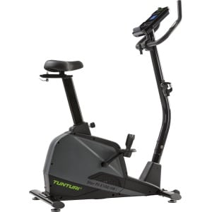 Tunturi Star Fit E100 HR i plus Hometrainer - Ergometer - Fitnessfiets - Bluetooth - 21 trainingsprogramma's - 16 weerstandniveaus - Kleur: zwart - Incl. fitness app