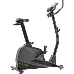 Tunturi Star Fit E100 Hometrainer - Fitnessfiets - 21 programma's - 24 weerstandsniveaus - Ergometer - Verstelbaar - Kleur: zwart