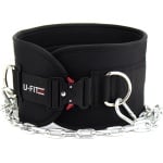 U Fit One Dip belt - Lifting belt - Dipping belt - Gewicht riem - Lifting straps - Powerlift Riem - Halterriem - Fitness - Crossfit - Calisthenics - ufitone