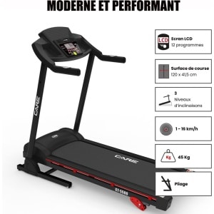 Verbonden loopband - 16km/h - CARE - CT-5588-2 - Kinomap