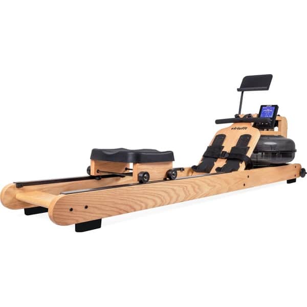 VirtuFit Elite Water Resistance Roeitrainer - Water roeitrainer - Roeimachine - Roeitrainers voor Thuis - Oak