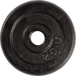 VirtuFit Gietijzeren Gewicht - 30 mm - 2,5 kg - Zwart - Halterschijf - Gewicht Schijf - Sport Gewichten voor Thuis - Geschikt voor Fitness, CrossFit & Functional Training