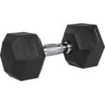 VirtuFit Hexa Dumbbell Pro - 27,5 kg - Hexagon Dumbbell - Duuzaam en Slijtvast - Krachttraining - Gewicht - CrossFit & Fitness - Geschikt voor Beginners en Professionals - Per Stuk Verkocht