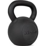 VirtuFit Kettlebell Pro - Kettle Bell - Gietijzer - 12 kg - Zwart - Sport Gewicht - Ergonomische & Brede Handgreep - Geschikt voor CrossFit & Fitness - Conditietraining