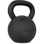 VirtuFit Kettlebell Pro - Kettle Bell - Gietijzer - 20 kg - Zwart - Sport Gewicht - Ergonomische & Brede Handgreep - Geschikt voor CrossFit & Fitness - Conditietraining
