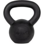 VirtuFit Kettlebell Pro - Kettle Bell - Gietijzer - 8 kg - Zwart - Sport Gewicht - Ergonomische & Brede Handgreep - Geschikt voor CrossFit & Fitness - Conditietraining