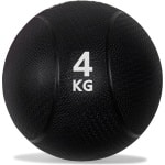 VirtuFit Medicijnbal - Medicine Ball - Rubber - 4kg - Zwart - Gewichtsbal - Krachtbal - Trainingsbal - Wall Ball - Medicijn Bal - Krachttraining - Functionele Training