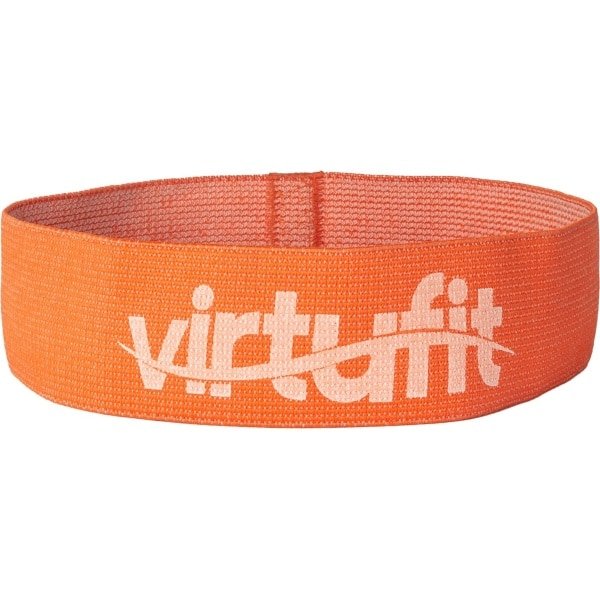 VirtuFit Resistance Band - Mini Weerstandsband - Katoen - Oranje - Licht - Full Body Workout - CrossFit - Thuis Sporten - Yoga & Fitness