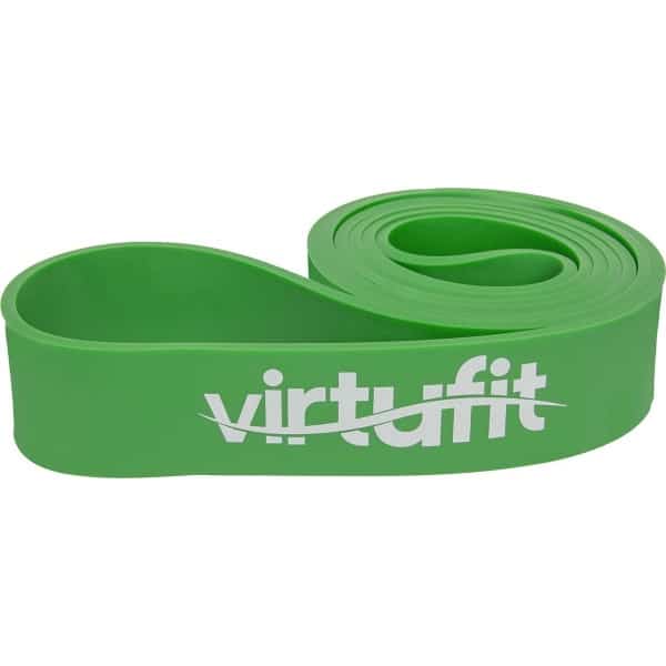 VirtuFit Resistance Band - Weerstandsband Pro - Fitness Elastiek - Sterk (45 mm) - Groen - Full Body Workout - CrossFit - Thuis Sporten - Yoga & Fitness