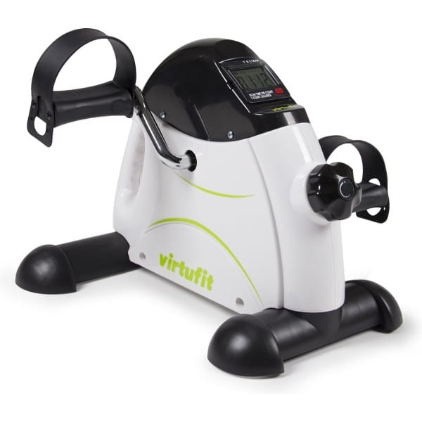 VirtuFit V3 Stoelfiets - Bureaufiets - Handvaten - Met Computer - Fietstrainer met Instelbare Weerstand - Mini Hometrainer - Under Deskbike - Mobiliteitstrainer - Fitness - Bewegen Tijdens Je Werk - Beentrainer - Geschikt voor Armen en Benen