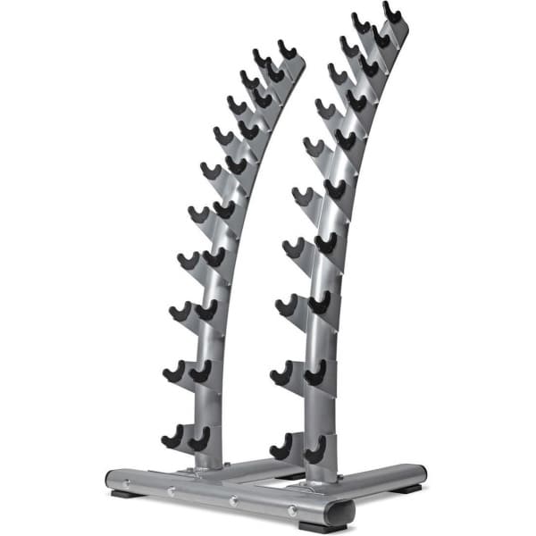 VirtuFit Weight Rack Staand Deluxe - Halterrek - Gewichten Rek - Dumbbell Opbergrek - Dumbbell Toren - Dumbell Standaard - Haltertoren - Fitness & CrossFit