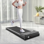 VirtuQuality ® - Elektrische Loopband - Fitness Loopband - 1-6 km/u - Met LED Display & Afstandsbediening - Compact & Stijlvol - Zwart