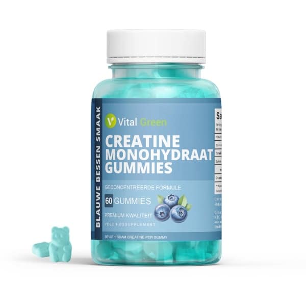 Vital Green - Creatine Monohydraat Gummies - 60 gummies