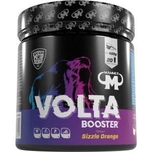 Volta Pre-Workout Booster 400g - trainingsbooster met citrulline, arginine, beta-alanine, mineralen, vitamines en kruiden | Mammut Nutrition