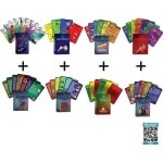 WEBU [ALL IN ONE PACK] Bodyweight + Dumbbell + Exercise Ball + Kettlebell + Weerstandsband + Yoga + Voetbal + Running Kaarten | Incl. Trainingsvideo's - Fitness - Crossfit - Krachttraining - Kettlebell - Yoga - Thuis Sporten