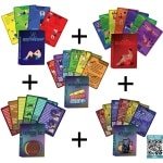 WEBU Bodyweight + Dumbbell + Exercise Ball + Kettlebell + Weerstandsband Kaarten | Incl. Trainingsvideo's - Fitness - Crossfit - Krachttraining - Kettlebell - Yoga - Thuis Sporten