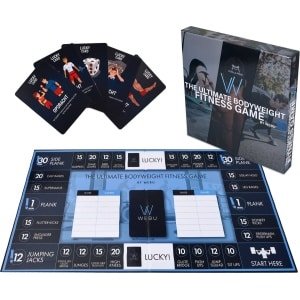 WEBU The Ultimate Fitness Game | Incl. Professionele Video's - Fitness Bordspel - Crossfit - Thuis Sporten - Personal Trainers - Fitness - Gezelschapsspel