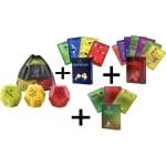 WEBU Workout Dobbelstenen + 51 Bodyweight Kaarten + 55 Dumbbell Workout Kaarten + 51 Yoga Trainingskaarten | Incl. Gratis Trainingsvideo's - Fitness - Crossfit - Thuis Sporten - Krachttraining - Yoga