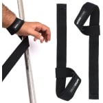WODster Lifting Straps voor Fitness - Wrist Wraps voor Krachttraining en Crossfit - Powerlifting - Bodybuilding