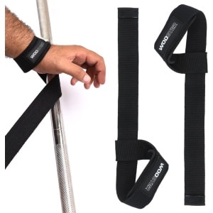 WODster Lifting Straps voor Fitness - Wrist Wraps voor Krachttraining en Crossfit - Powerlifting - Bodybuilding