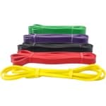 Weerstandsbanden - Set van 5 - Pull up bands - Resistance band - Fitness elastiek - Booty band - Crossfit