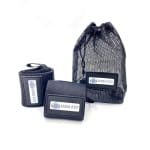 Wow Fit Wrist Wraps Zwart | 2 stuks | Wrist Wraps geschikt voor Fitness, Crossfit en Krachttraining | Wrist Wraps voor Heren en Dames |Wrist straps | Sporten | Fitness | Weightlifting |Polsband | Ondersteuning