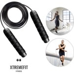 XTREMEFIT® Professioneel verstelbaar springtouw - Fitness - Boksen - Sport - Krachttraining - Crossfit - Anti-slip Handvat - Buitensport - Thuis Oefeningen - Fitness - Conditie - Springtouw volwassenen - Springtouw kinderen