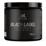 XXL Nutrition - Black Label Pre-Workout Zonder Cafeïne - Beta-Alanine, Taurine, L-Citrulline & Arginine - Pre Workout Energy Drink Sport Supplement - Orange Fruit Cafeïnevrij - 390 Gram - 30 doseringen