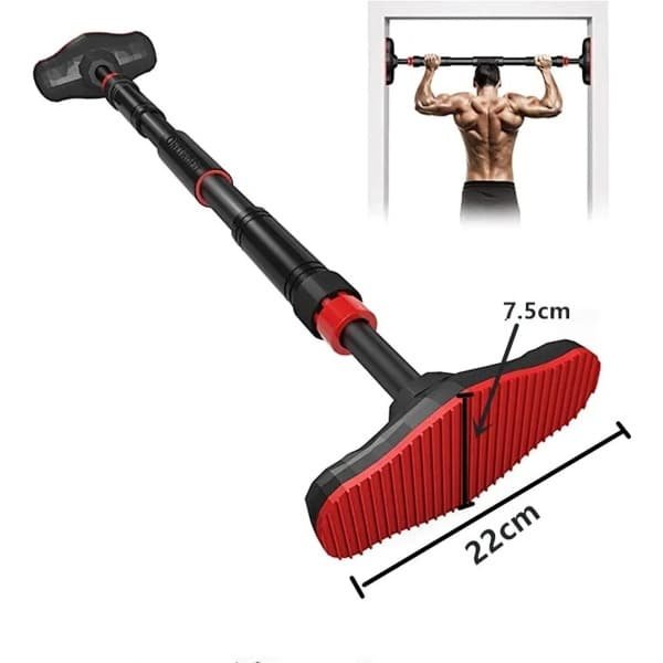 Xalox - Optrekstang - Pull up bar - Fitness Krachttraining - Thuis sporten - Home Workout - 90cm-130cm