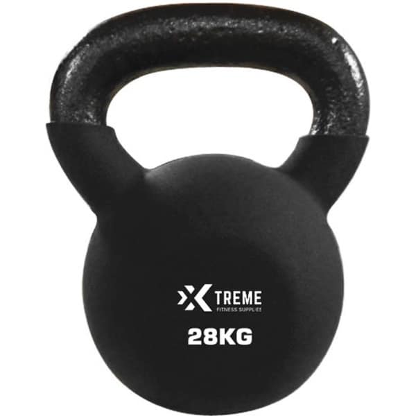 Xtreme Fitness Neoprene Kettlebell 28kg - Neoprene Kettlebell voor Krachttraining - Set van 28kg