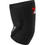 ZEUZ 1 Stuk Elleboog Brace - Elbow Sleeves Support Dames & Heren voor CrossFit, Fitness & Powerlifting - 5 mm - Zwart - Maat L