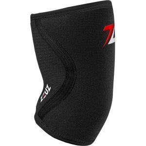 ZEUZ 1 Stuk Elleboog Brace - Elbow Sleeves Support Dames & Heren voor CrossFit, Fitness & Powerlifting - 5 mm - Zwart - Maat S