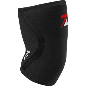 ZEUZ 1 Stuk Elleboog Brace - Elbow Sleeves Support Dames & Heren voor CrossFit, Fitness & Powerlifting - 5 mm - Zwart - Maat XS