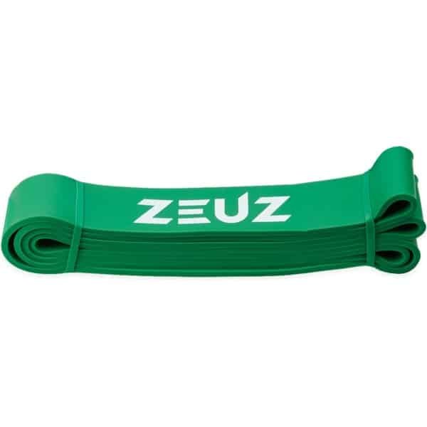 ZEUZ 1 Stuk Weerstandsband Elastiek voor Fitness & CrossFit - Resistance Stretch Power Bands voor Pull Ups, Krachttraining & Stretching - Groen