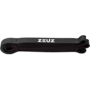ZEUZ 1 Stuk Weerstandsband Elastiek voor Fitness & CrossFit - Resistance Stretch Power Bands voor Pull Ups, Krachttraining & Stretching - Zwart