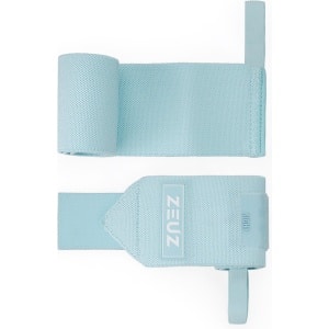 ZEUZ 2 Stuks Wrist Wraps voor Fitness & CrossFit - Polsband voor Links & Rechts - Krachttraining - Polsbrace - Blauw