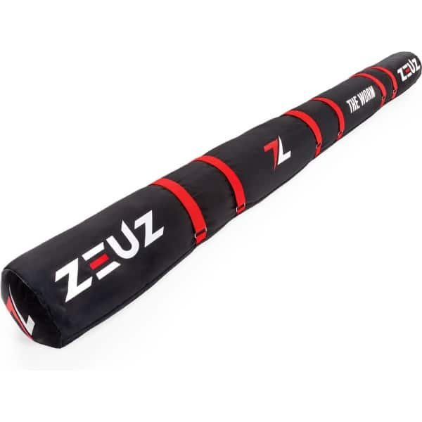 ZEUZ 4 Persoons Worm - Geschikt voor CrossFit, Fitness & Krachtaining - 7 Sandbags in Binnenkant - 320 CM Lang