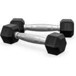 ZEUZ Hexa Dumbbells Set 2 x 1 KG - Dumbell - Hexagon Gewichten Dumbbellset - Krachttraining Dumbellset voor CrossFit & Fitness
