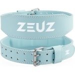 ZEUZ Lifting Belt voor Fitness & CrossFit - Gewichthefriem - Powerlift & Gewichtheffen Riem - Blauw - Maat XL